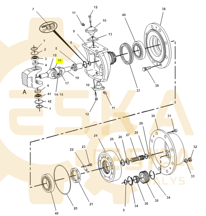 Flanšas CVA - 9R8714 - Vaizdas 4