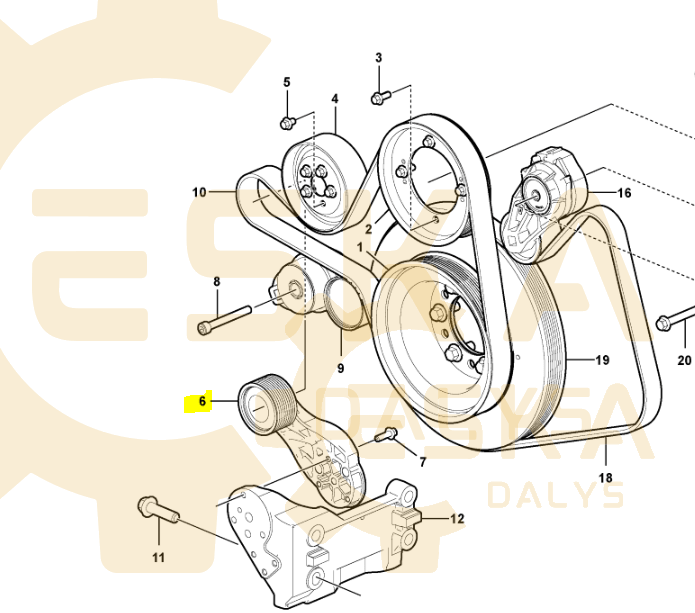 Diržo įtempėjas - 21766717 - Vaizdas 4