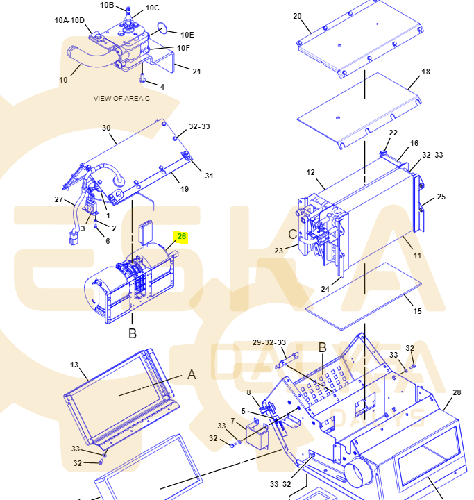 Ventiliatoriaus korpusas - 5W2005 - Vaizdas 3