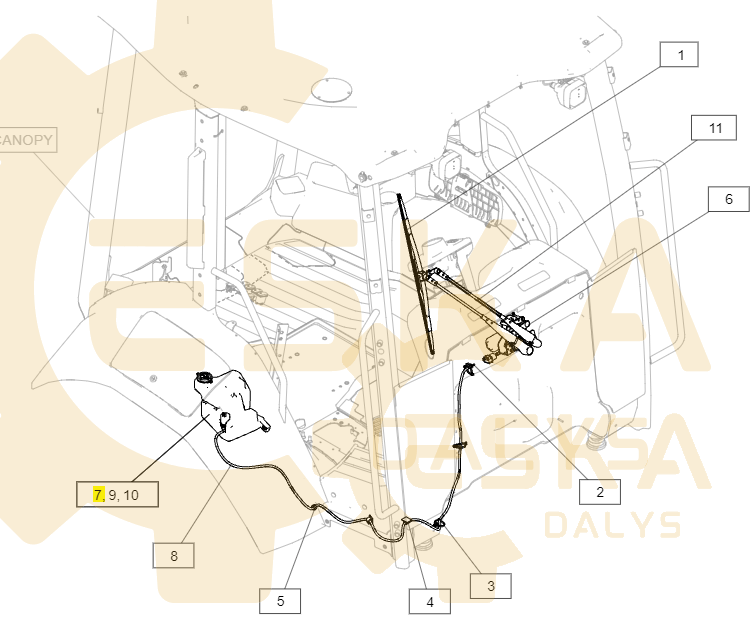 Langų apiplovimo siurbliukas - 3755475 - Kuva 3