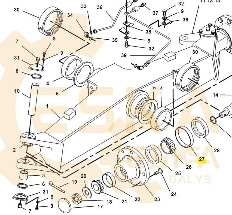Įvorė - 6V8145 - Vaizdas 3
