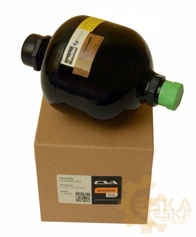 Hydraulic accumulator OEM PARKER -40/120' 0 BAR - 2260420