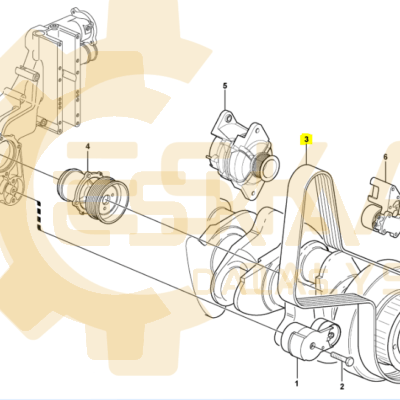Diržas PK CVA - 21620132