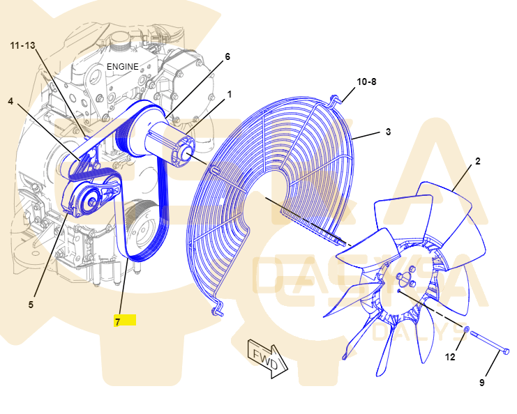 Diržas PK CVA - 3243408 - Afbeelding 5