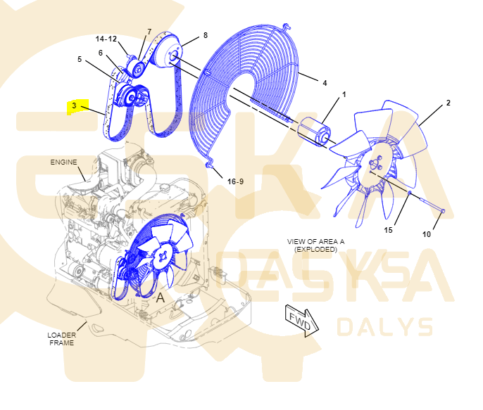 Diržas PK CVA - 2129353 - Vaizdas 2