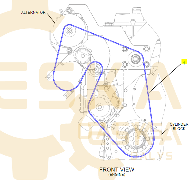 Diržas PK CVA - 1834494