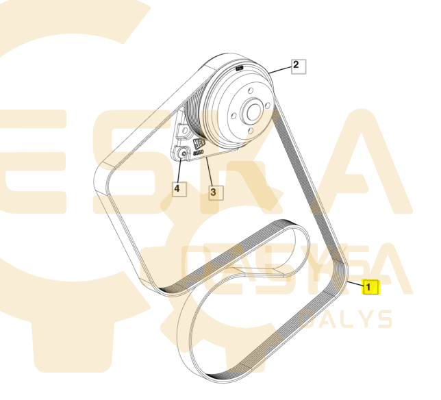 Diržas PK CVA - 320/08601 – Image 2