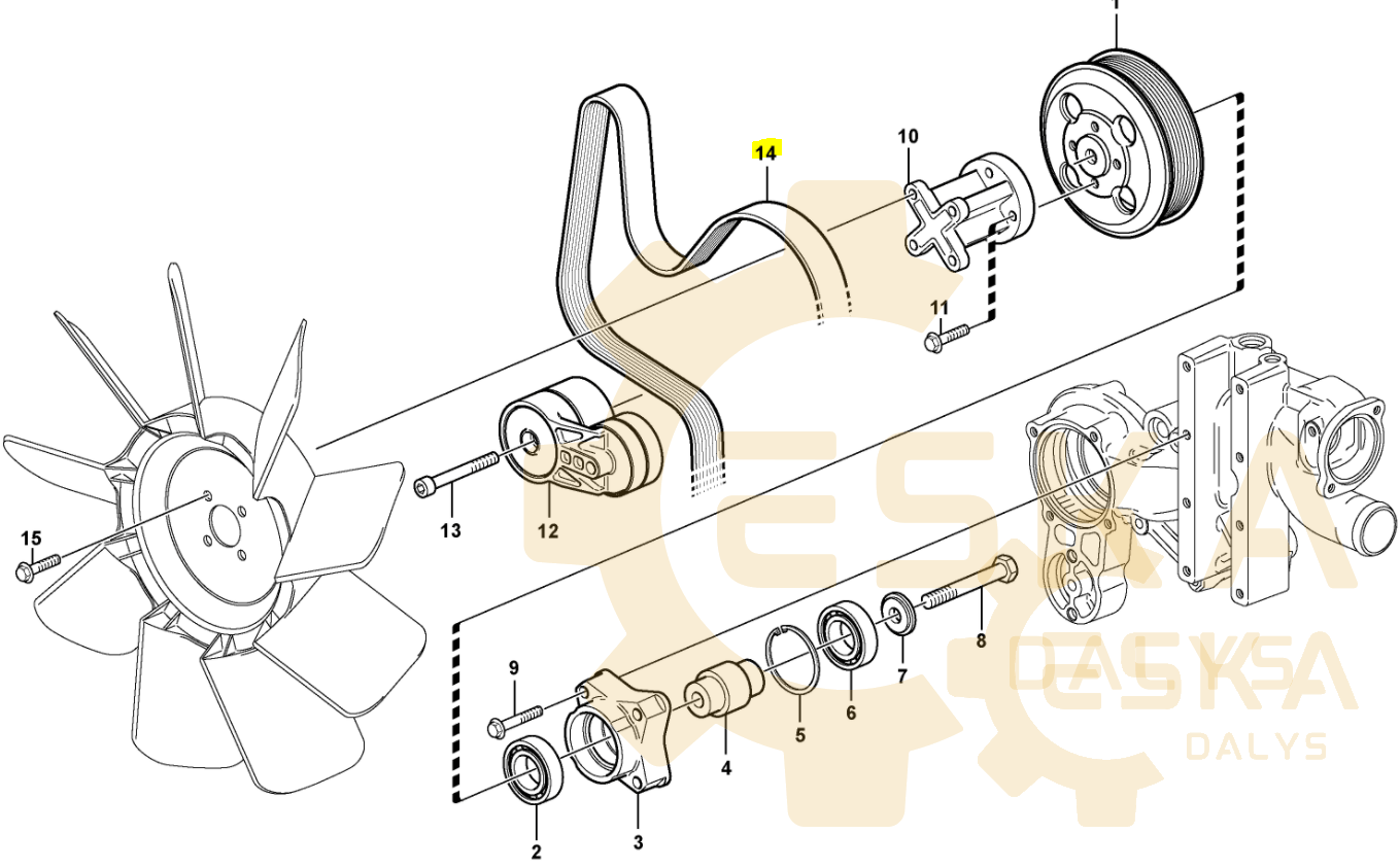Diržas PK CVA - 21259870 - Vaizdas 3