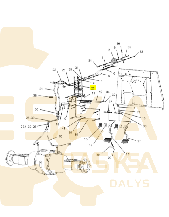Stabdžių pompelė - cilindriukas CVA - 1678161 - Image 3