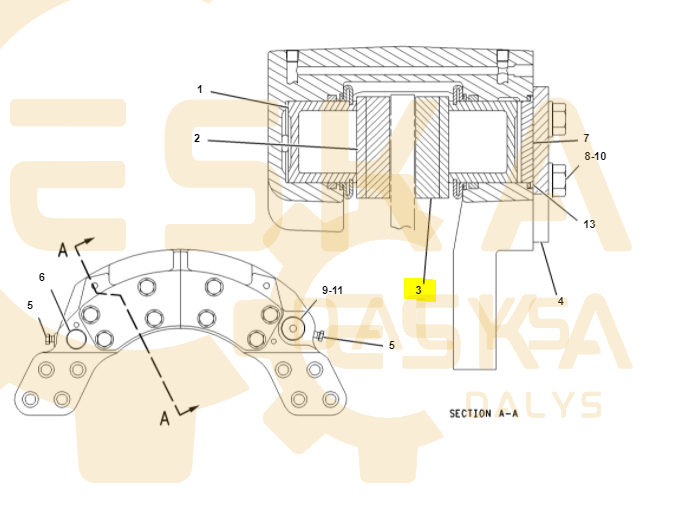 Stabdžių kaladėlė CVA - 9C0567 - Image 3