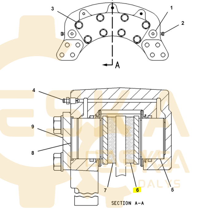 Stabdžių kaladėlės CVA - 1149297 - Bild 6