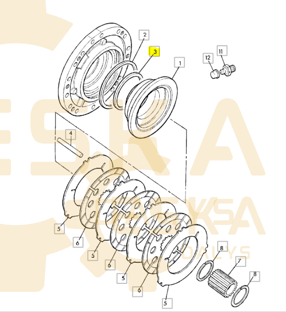 Guminis žiedas - 813/50026 - Vaizdas 2