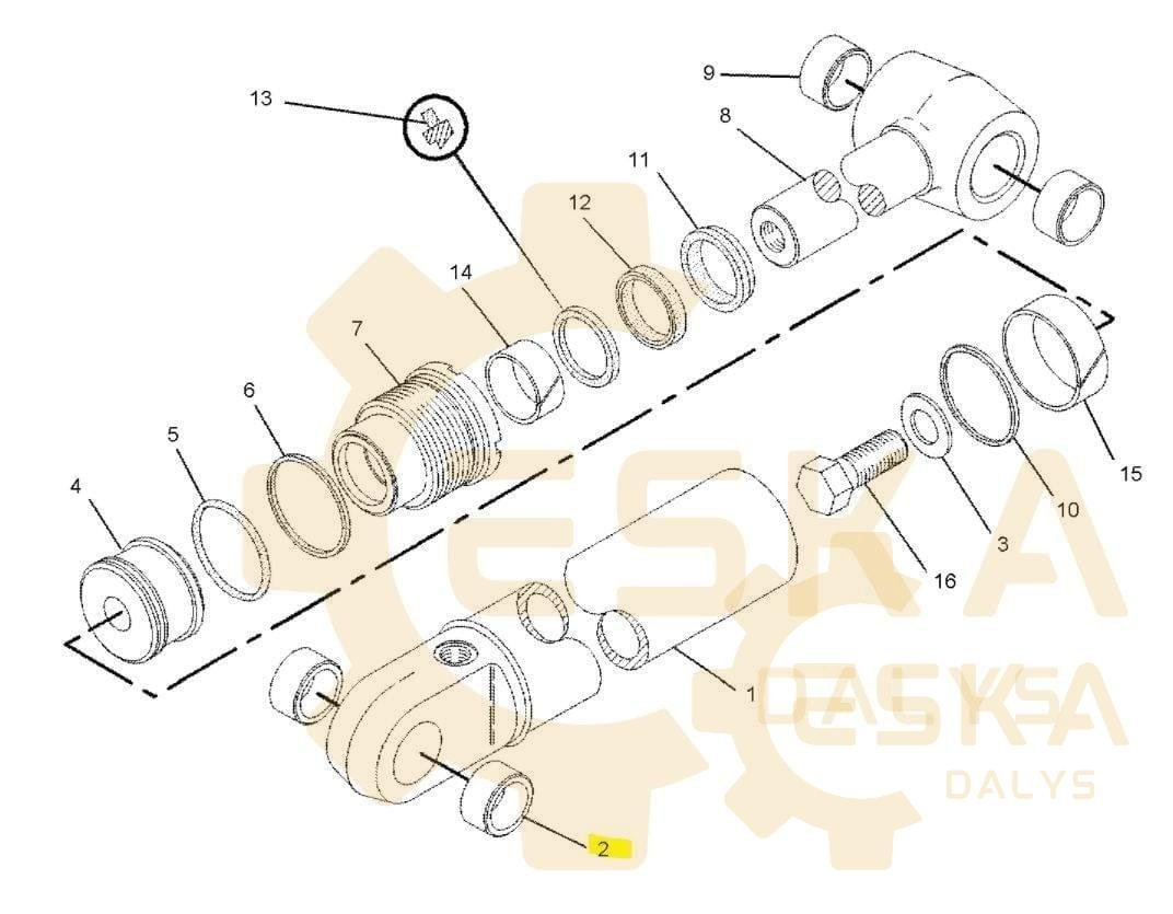 Įvorė - 9R7960 - Vaizdas 2
