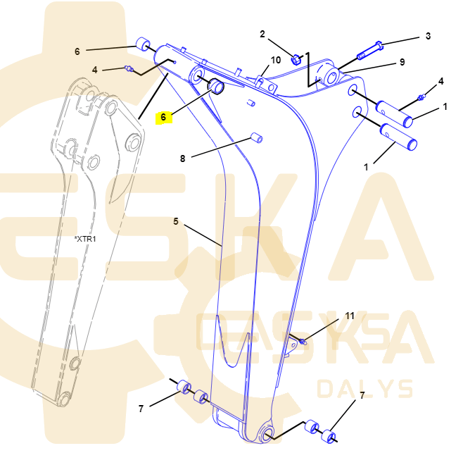 Įvorė - 9R4062 - Image 2