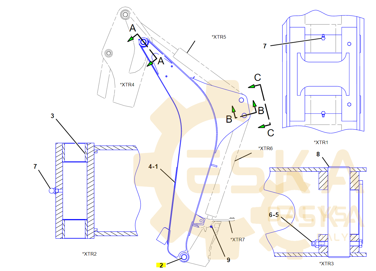 Įvorė - 9R3812 - Image 3
