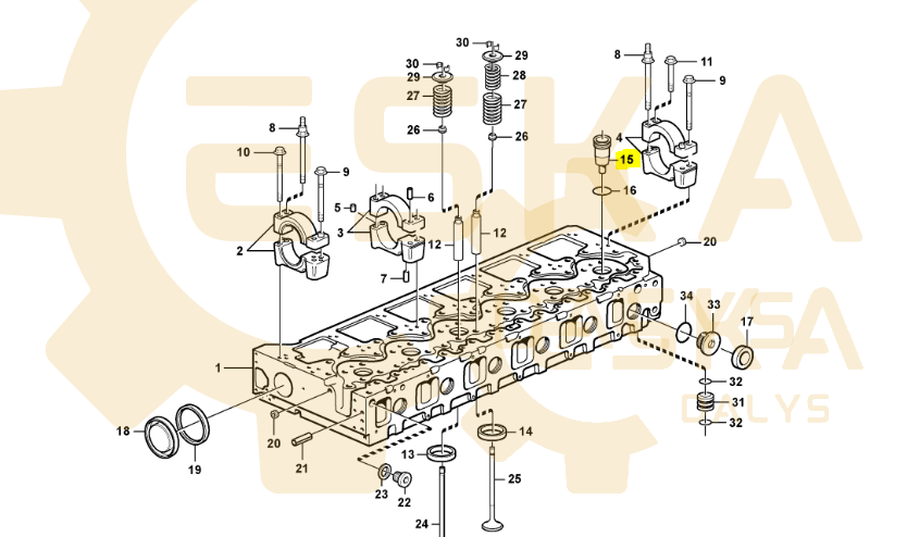 Inžektoriaus įvorė - 3183368 - Billede 3