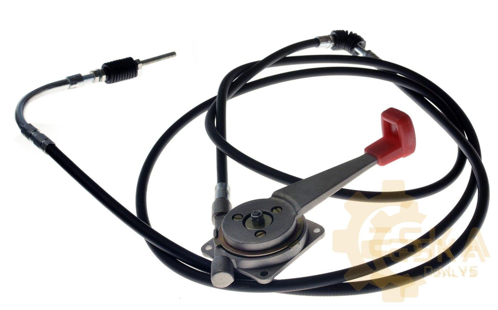 Accelerator cable with handle - 910/60236
