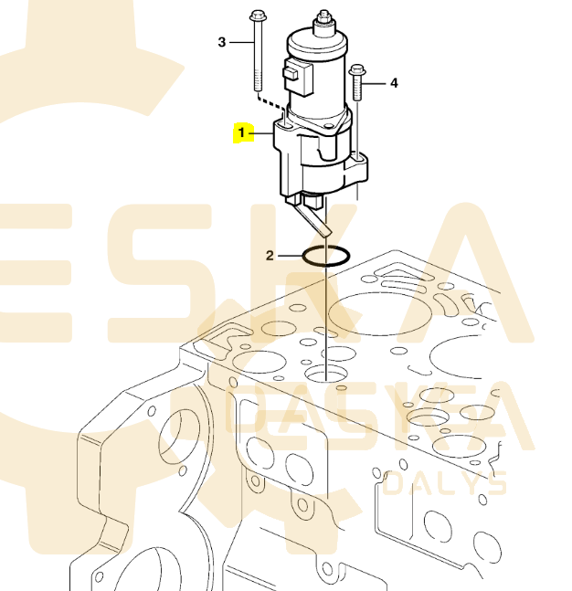 Išjungimo Solenoidas 12V - 20562765 - Image 4