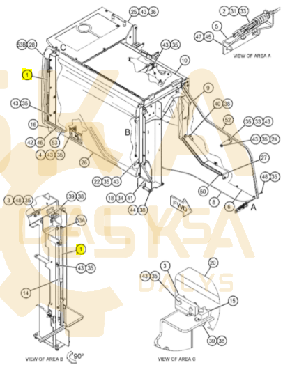 Amortisseur à gaz CVA - 1137329