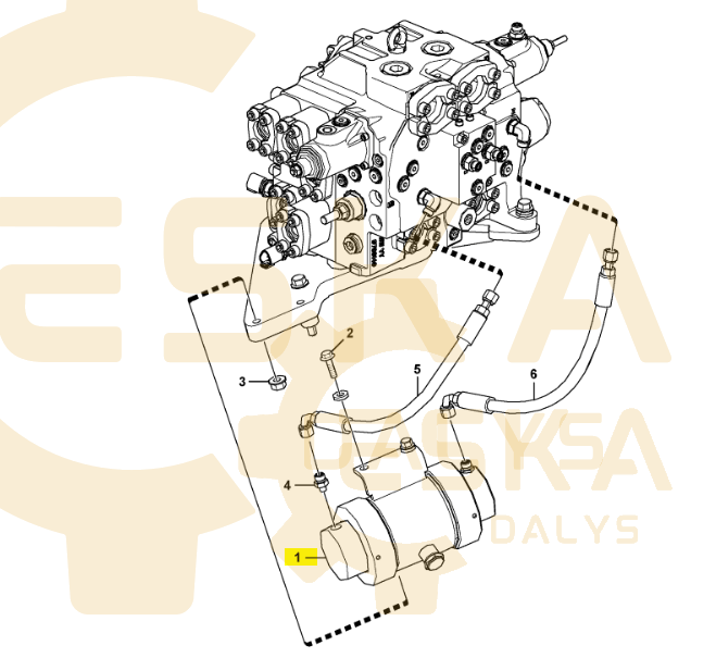 Cilindro amortizatorius - 11119171 - Afbeelding 3
