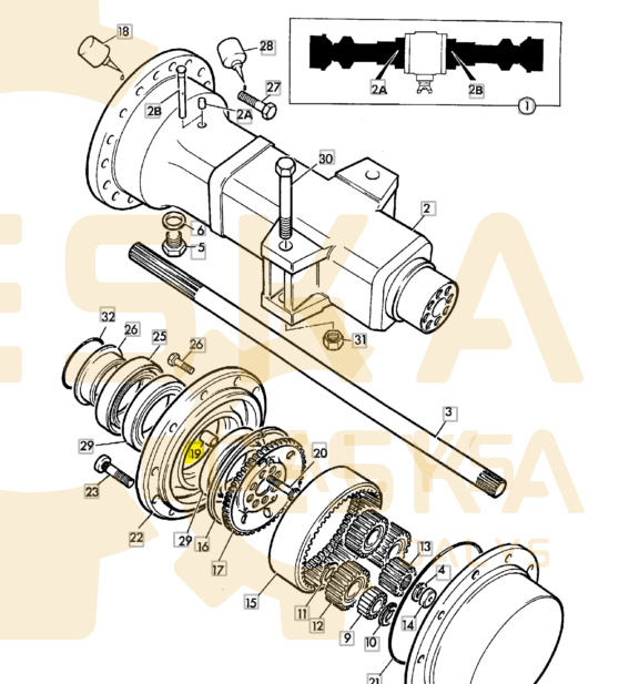 Įvorė Originalas - 450/10214 - Vaizdas 3