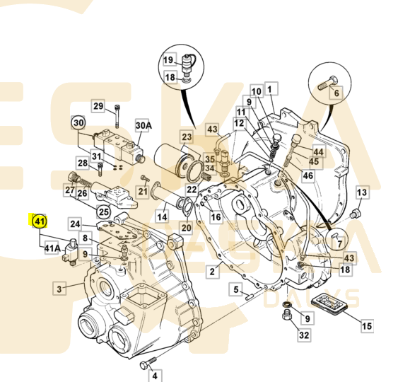 Solenoidinis vožtuvas OEM - 459/M2874 - Billede 3