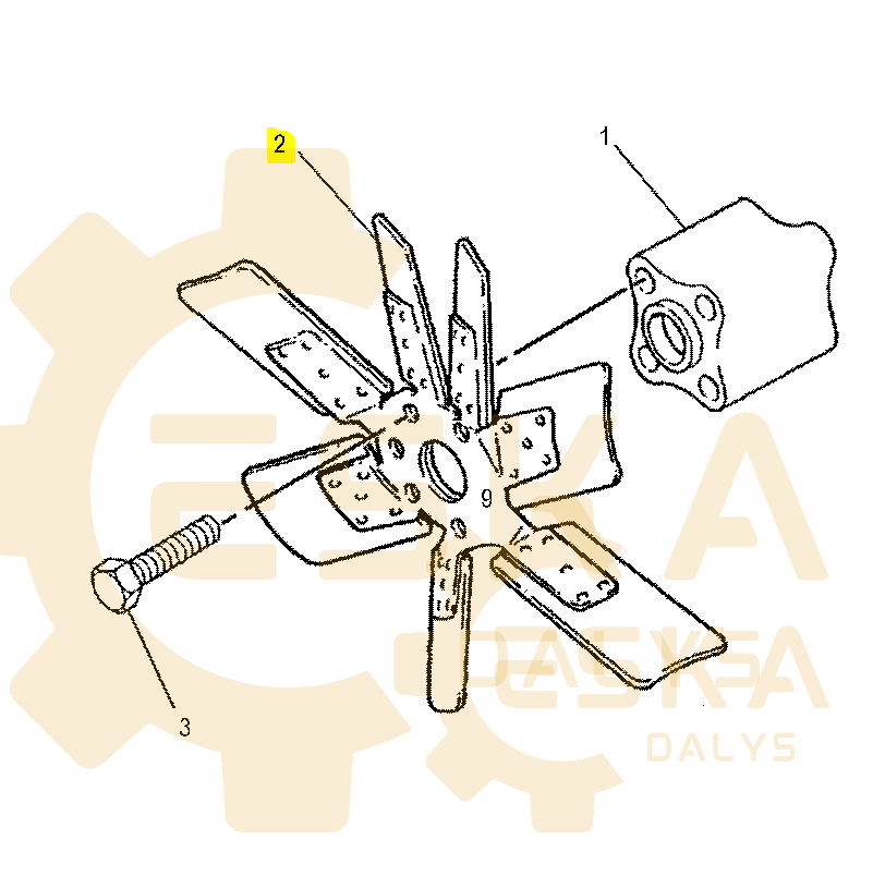 Ventiliatorius - 1115767 - Afbeelding 2