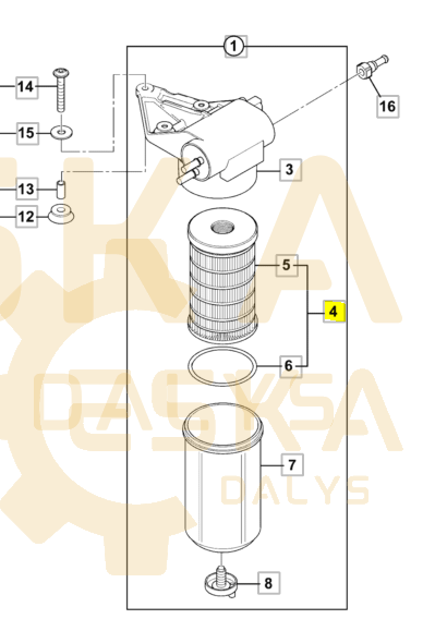Kuro filtras CVA - 32/925423 - Vaizdas 3
