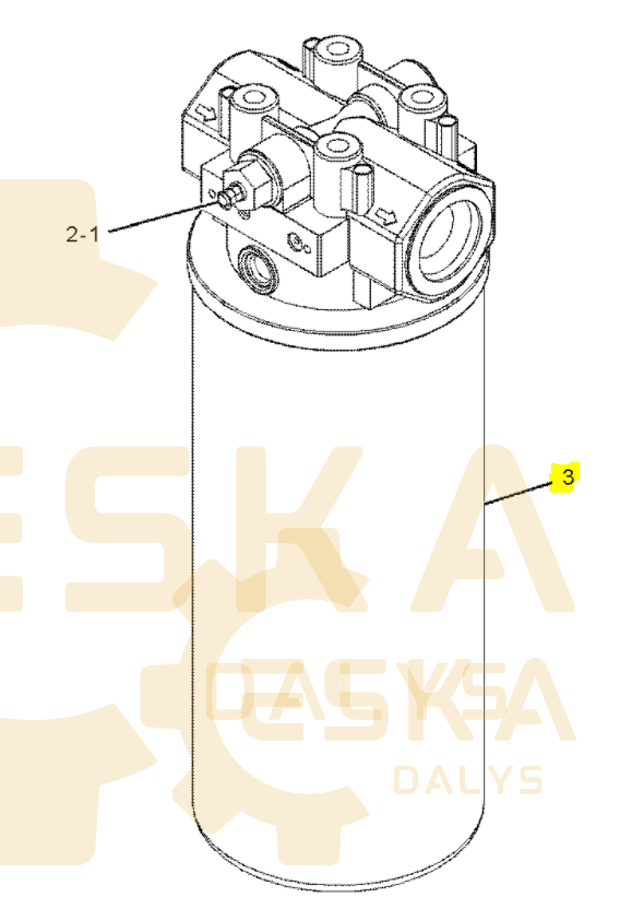 Hidraulinis filtras CVA - 1261817 – Image 3