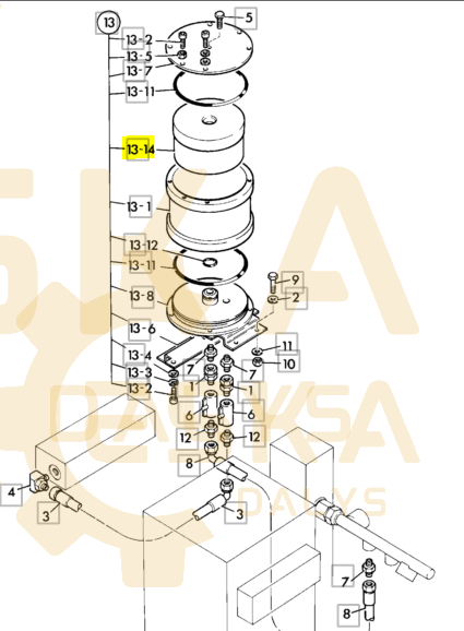 Hidraulinis filtras CVA - 32/925140 - Vaizdas 3