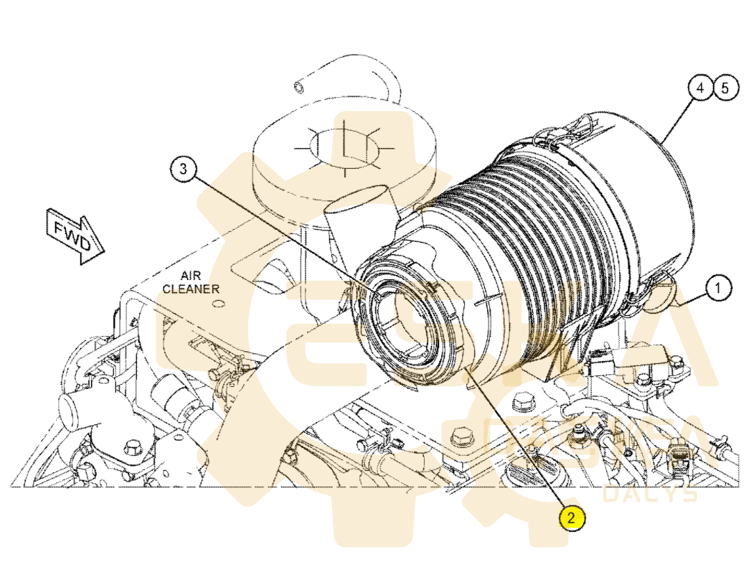 Išorinis oro filtras - 1348726