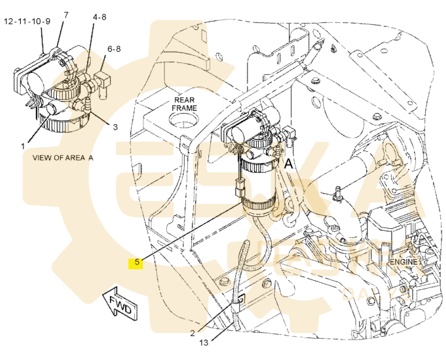 Kuro pompa su filtru Originalas - 3613869 - Vaizdas 4