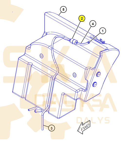 Filtras Originalas - 9R9925 - Vaizdas 2