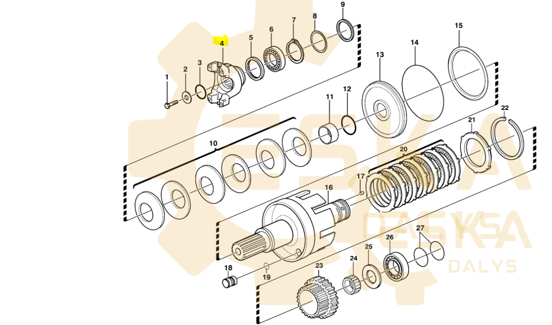 Flanšas OEM - 11713001 - Vaizdas 3