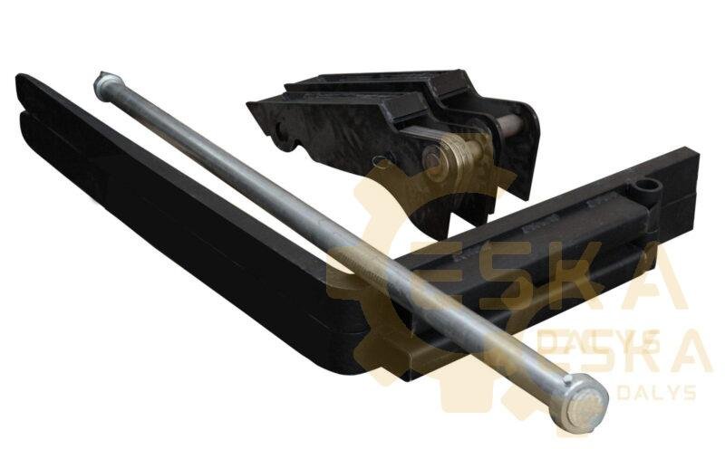 Šakių komplektas JCB Ekskavatoriui krautuvui - 980/88455 - Image 3