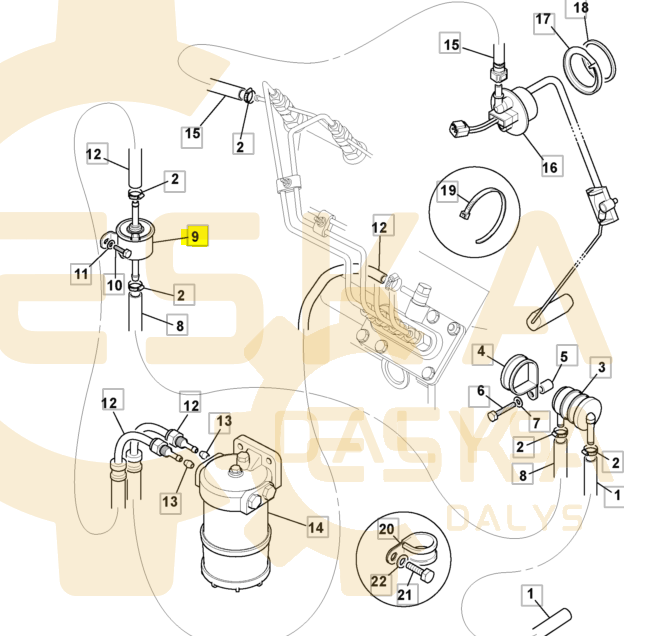 Kuro pompa - 02/634780 - Vaizdas 3