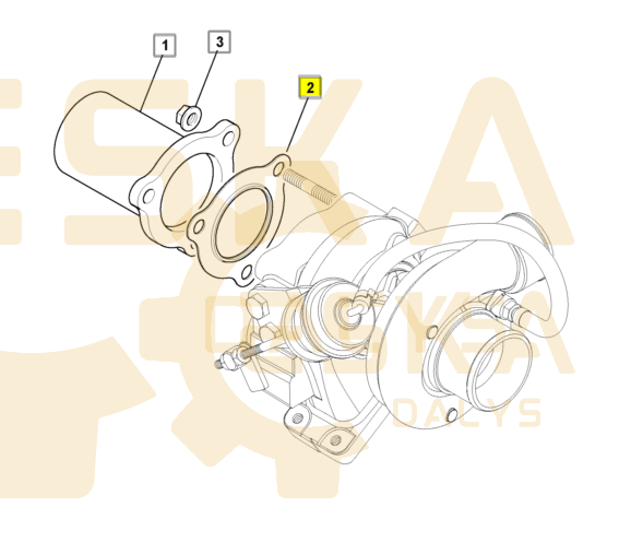 Tarpinė, duslintuvo - 813/10258 - Vaizdas 2