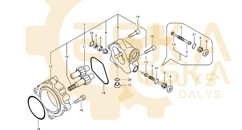 Krumpliaratinis siurblys OEM - 14535458 - Image 4