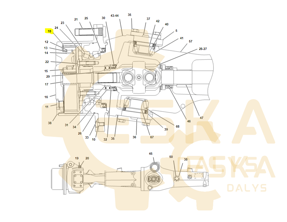 Vidinis dantratis - 1197040 - Vaizdas 2