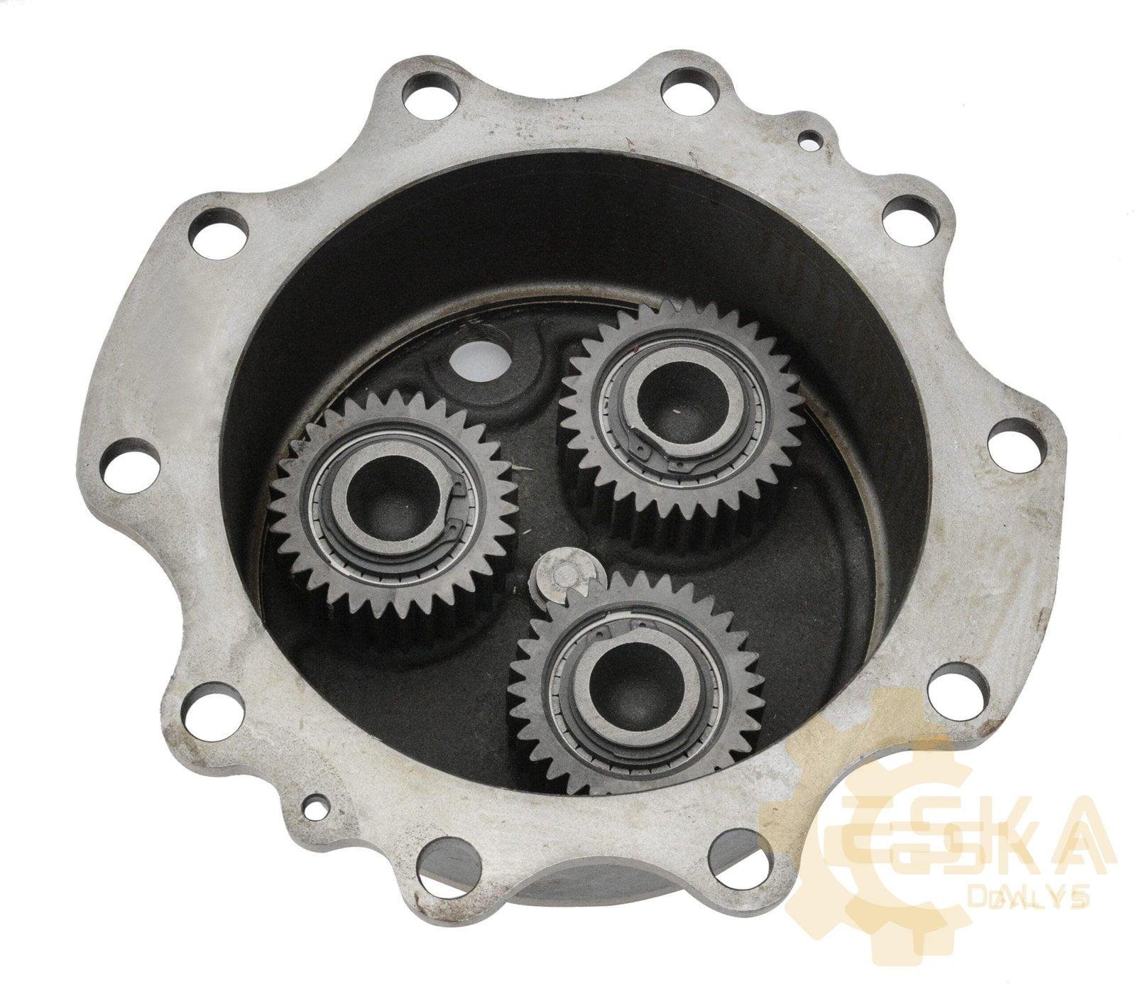 Bortinės pavaros dangtis su guoliais ir satelitais CAT - 2161610