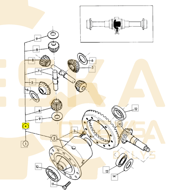 Tilto rem. kompl. CVA - 450/11000 - Image 2
