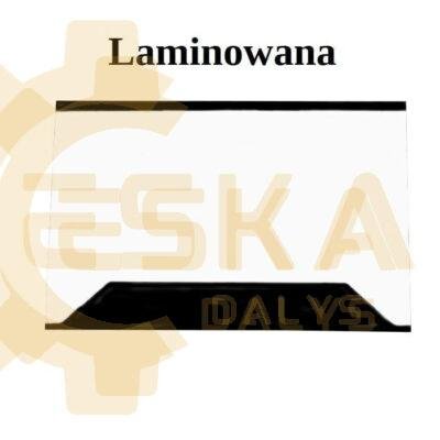 Laminuotas galinis lango stiklas su žaliu raštu CAT 950M 950L 966 3698763 - 3698763