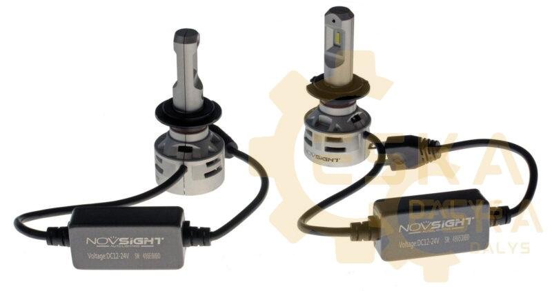 H7 LED lemputės 2 VNT - - Image 4