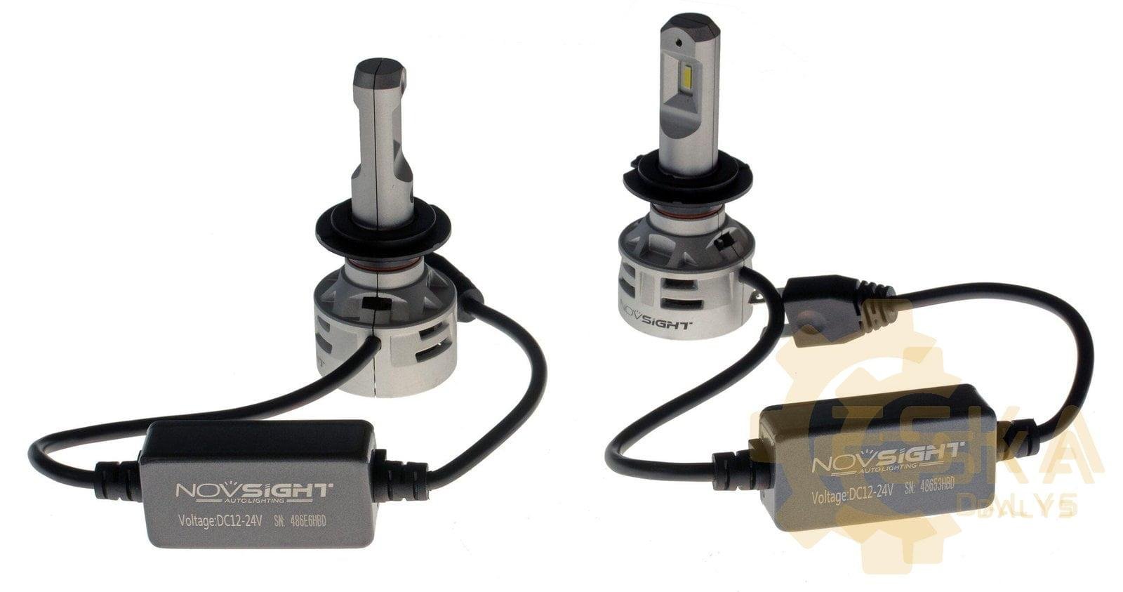 H7 LED lemputės 2 VNT - - Vaizdas 4