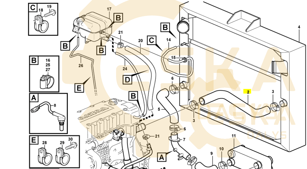 Radiatoriaus žarna - 11411051 - Vaizdas 3
