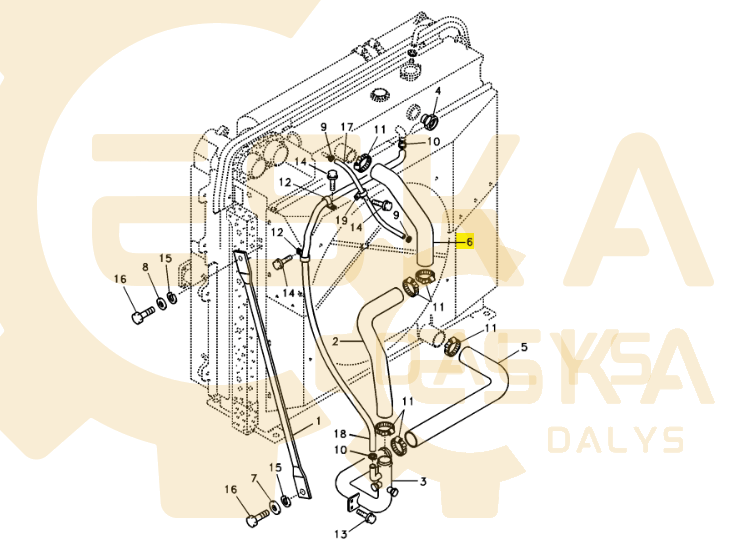 Radiatoriaus žarna - 14510866 - Vaizdas 2