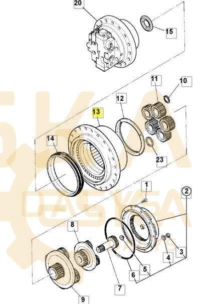 Išorinės pavaros korpusas - 05/903859 - Image 4
