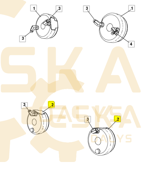 Hidro sklendės korpusas NX - 128/14726 - Vaizdas 3