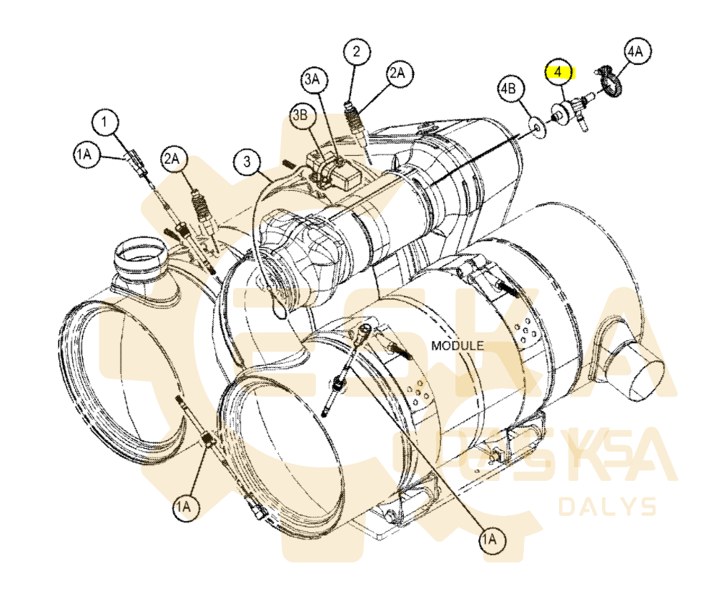 AdBlue purkštukas CAT OEM- 4716029 - Vaizdas 4