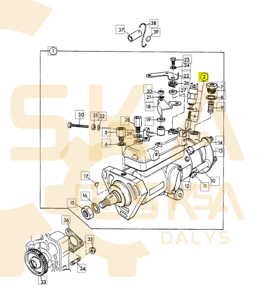 Kuro Vožtuvas (Stop Solenoidas) - 17/105201 - Afbeelding 5